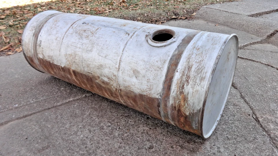 TANQUE DE GASOLINA REDONDO FORD MODELO T 1915 1922 original Foto 3 de 4