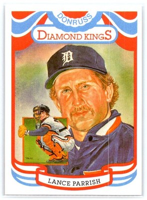 1984 Donruss #15b Lance Parrish