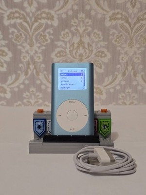Apple iPod Mini 1st Gen 128GB SD MOD NEW BATTERY M9436LL Blue