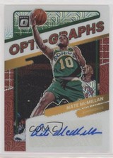 2021-22 Panini Donruss Optic Opti-Graphs Choice Prizm Nate McMillan Auto 02le