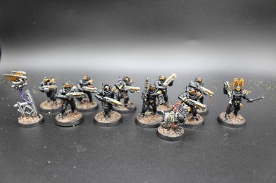 Warhammer 40k Imperial Agents Adeptus Arbites Squad Painted