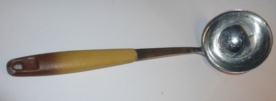 alte Kelle Suppenkelle Besteck Schöpfkelle ABS ROSTREI DDR Soßenkelle
