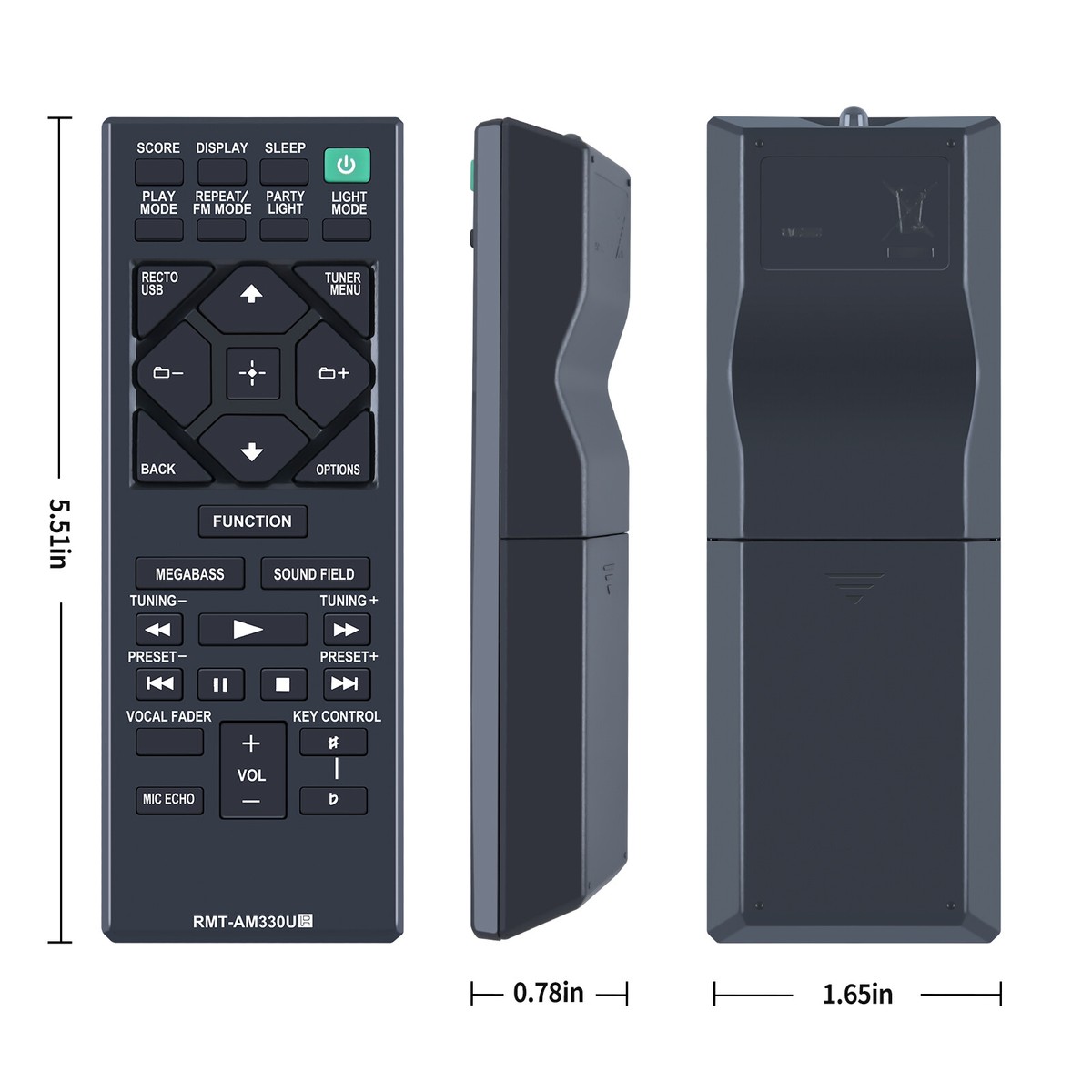 ALLIMITY Remplacer La Télécommande Adaptée à Sony Audio System RMT