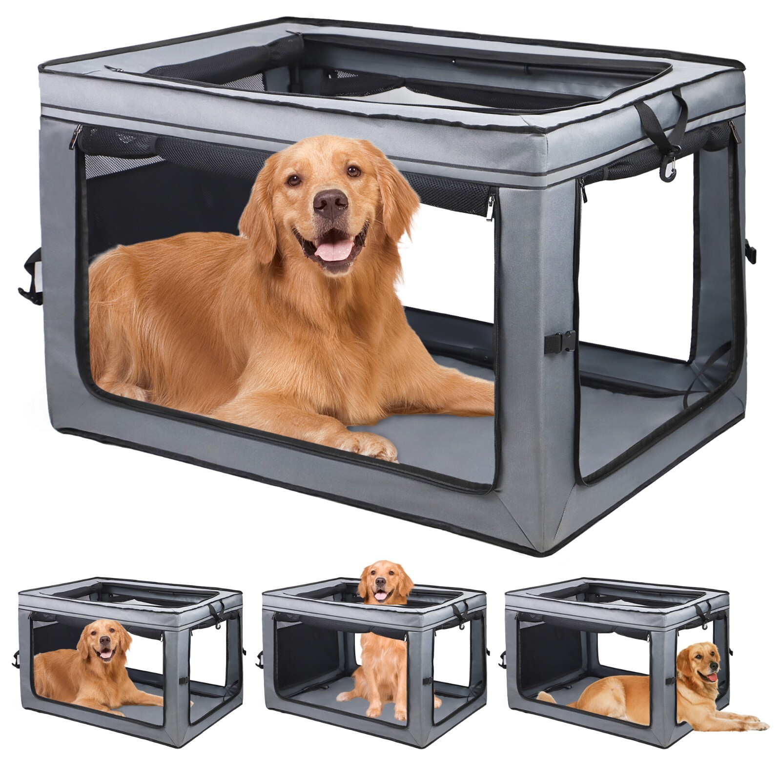 36 In Portable Waterproof Dog Crate