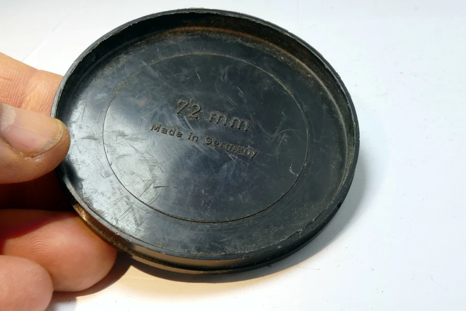 72mm Plastic Nikon Lens cap Slip on type plastic 74mm OD 72mm ID (not for 72mm r - Image 3 of 4