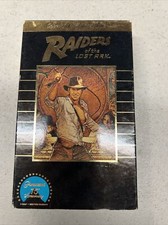RAIDERS OF THE LOST ARK INDIANA JONES VHS HARRISON FORD SPIELBERG RARE BETA