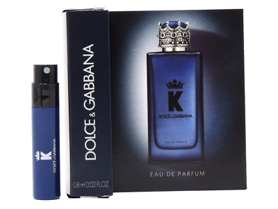 D&G DOLCE & GABBANA K FOR MEN EDP .8ml .02fl oz x 1 COLOGNE SPRAY