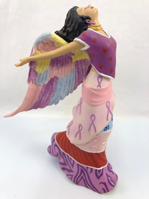 Angel Rejoice in Inner Joy Breast cancer awareness Messengers of Heavenly Hope