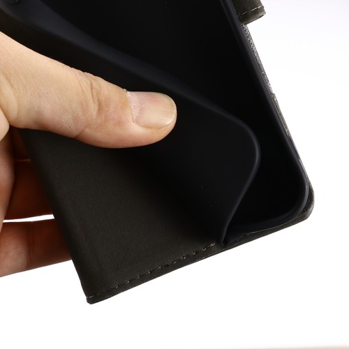 For Realme 2 5 Pro F9 K3 C2 X50 C1X Canvas Leather Flip Stand Wallet Case Cover - Photo 3 sur 11