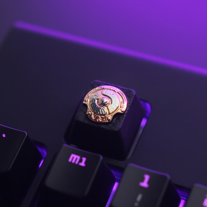 DOTA2 Game Theme Champion Shield Keycap Zinc Alloy Keycap For Cherry MX Keyboard
