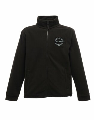 Triumph Fleecejacke TR7 TR5 TR6 TR8 GT6 bestickt personalisiert portofrei