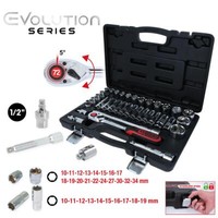 "1/2\" Chromeplus SteckschlüSsel-Satz, 35-Tlg - Ks Tools 918.0635"