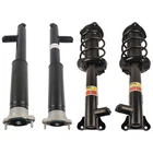 Set of 4 Front Rear Shock Struts Assembly For Mercedes C/E-Class Coupe C204 C207