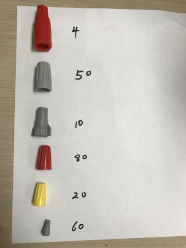 Ideal 30-074 Wire-Nut Connectors - Yellow 74B, Box Of 100, Wing Design For Easy Twisting - View #6