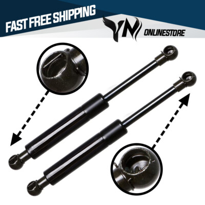 Pair 12.4'' Universal Lift Supports 25Lbs Per Prop Fits Canopy Tool Box Truck Cap