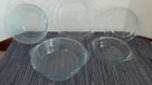 5 Pieces Vtg Fire King Philbe Sapphire Blue Bowl, Lid & Pie Plate
