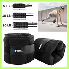 5 10 20lbs Adjustable Arm Leg Weights Wrist Ankle Exercise Gym Workout Training