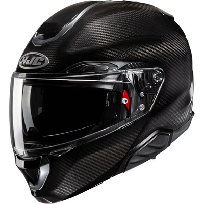 HJC Motorrad Helm RPHA 91 Carbon Solid Klapphelm mit Sonnenblende inkl. Pinlock 