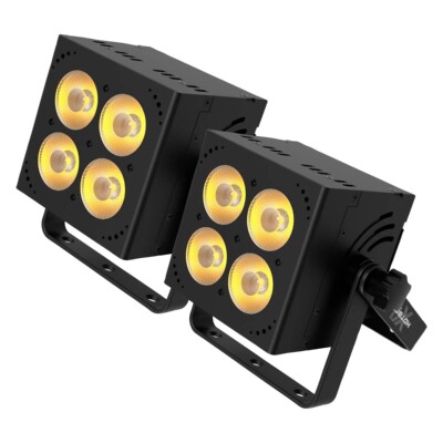 Blizzard Lighting HotBox4 RGBALC Full Color LED Wash Fixture 2-Pack