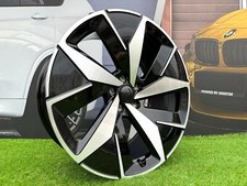 4 x 20 Inch 5x112 Narvik Style Black Polished Wheels: Fits For Volkswagen ID.7