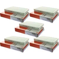 5X Mahle / Knecht LA 387 Filter Innenraumluft Pollenfilter Innenraumfilter