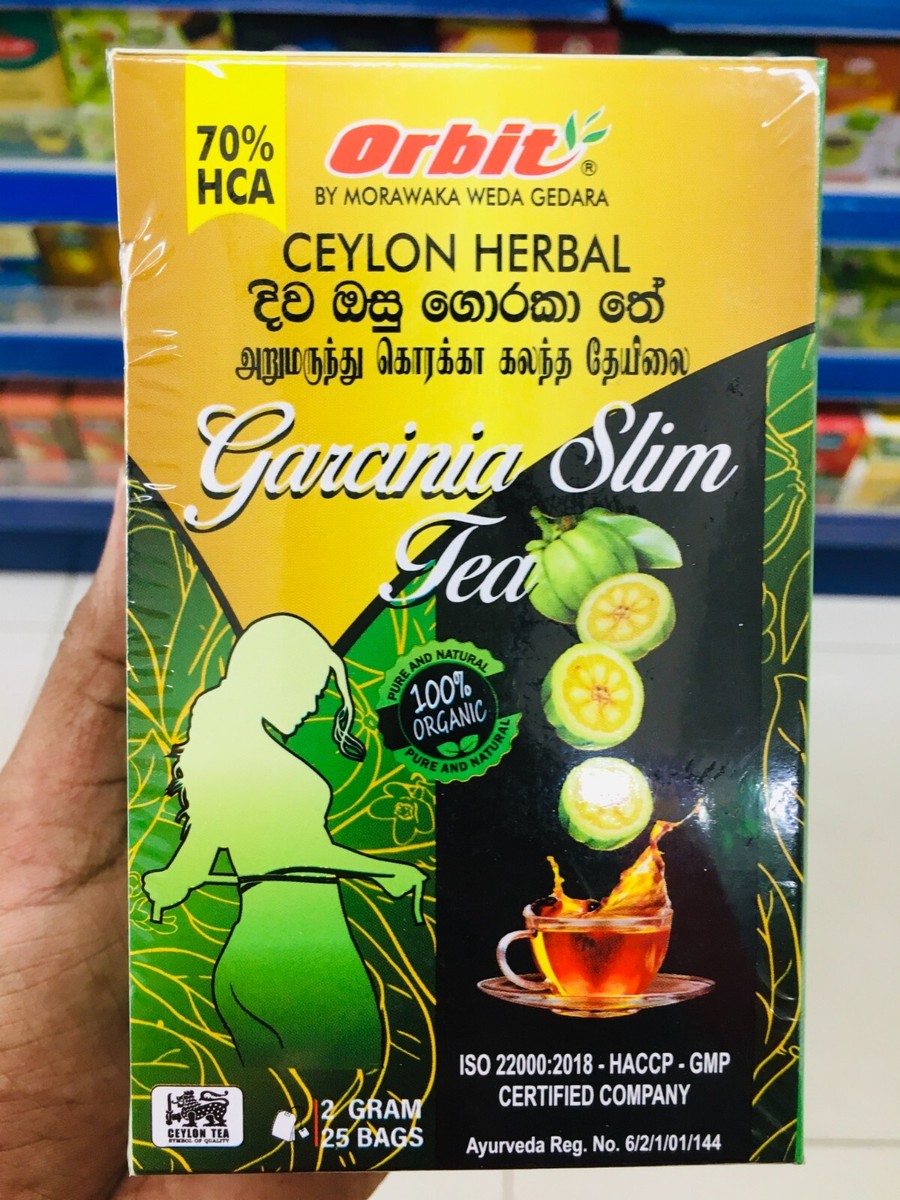 Garcinia Slim Cambogia HCA Weight Loss Fat Burner Diet TEA 25Bags