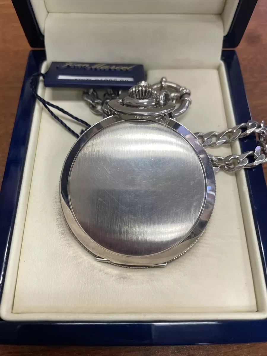 Jean Marcel Sterling Silver Pocket Watch Limited Edition