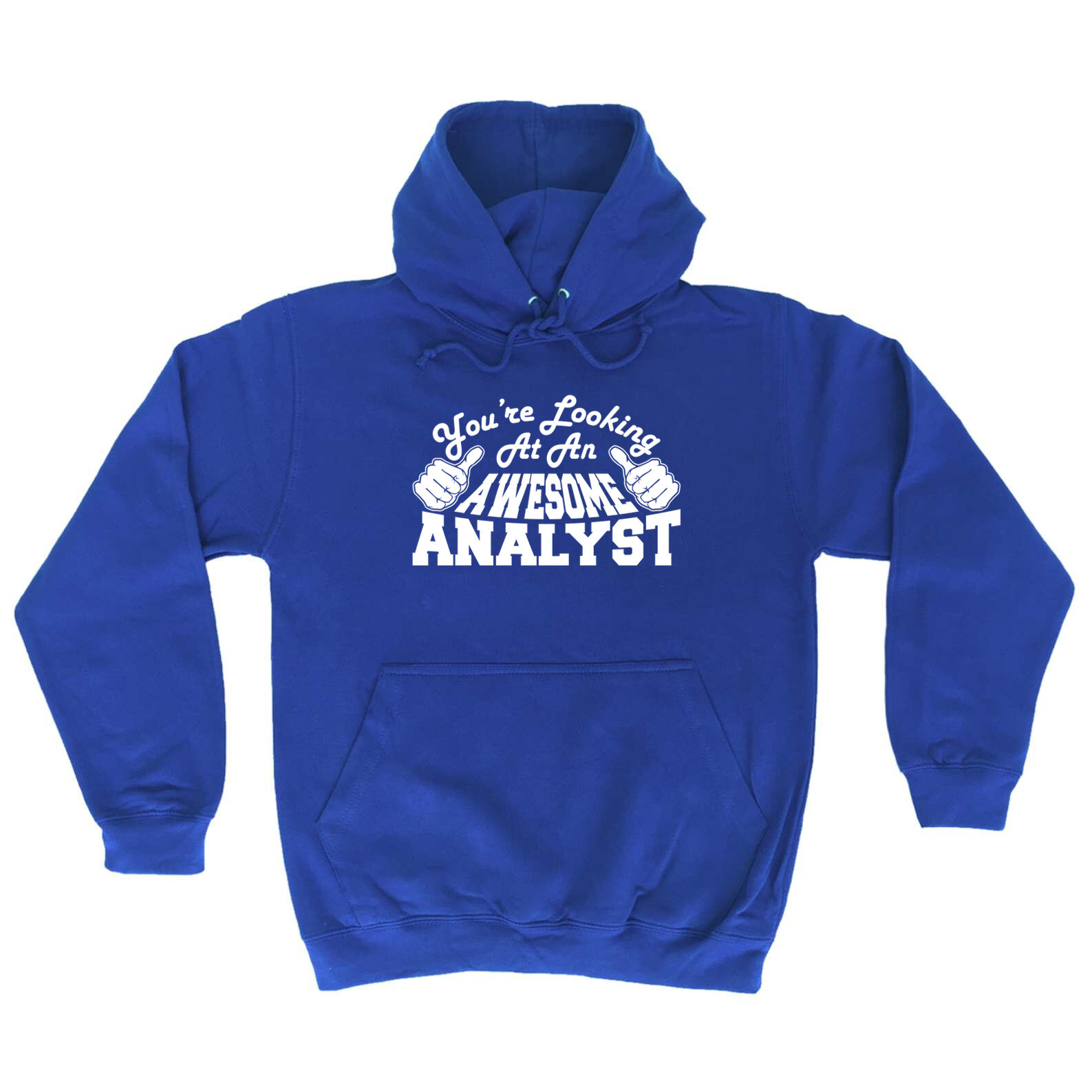 Awesome Analyst Novelty Hoodie - Funny Mens Clothing Hoodies  