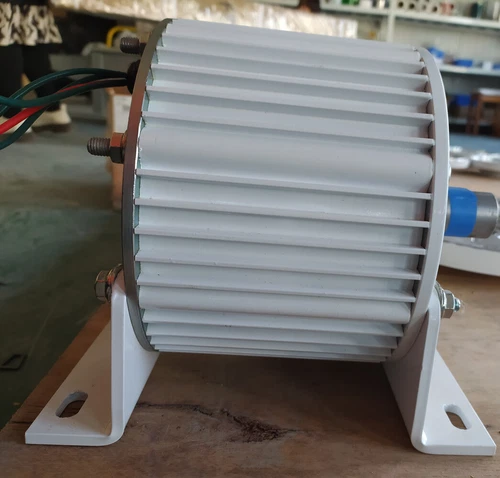2000W 120V 220V Permanent Magnet Generator 3 Phase Synchronous Gearless Dynamo - Foto 14 di 26