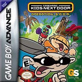Codename: Kids Next Door -- Operation S.O.D.A. (Nintendo Game Boy Advance, 2004)