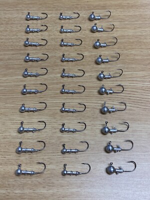 30 Hameçons Mustand Premium Ultra Point #4 – Jigs Pour Crappie 1/32, 1/16, 3/32