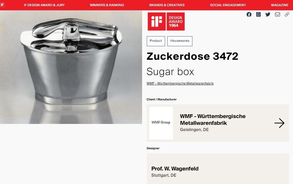 WMF Wilhelm Wagenfeld bauhaus/modernist tee & coffee pot WMF Wilhelm Wagenfeld bauhaus/modernist tee & coffee pot