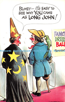 R301261 Blimey es ist leicht zu sehen, warum du so lange gekommen bist John J Bamforth Comic-Serie