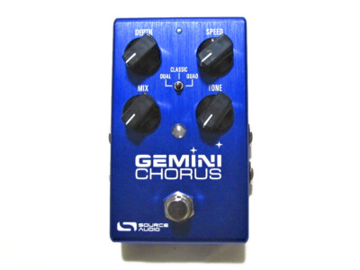 Used Source Audio SA242 Gemini Chorus One Series Guitar Effects Pedal