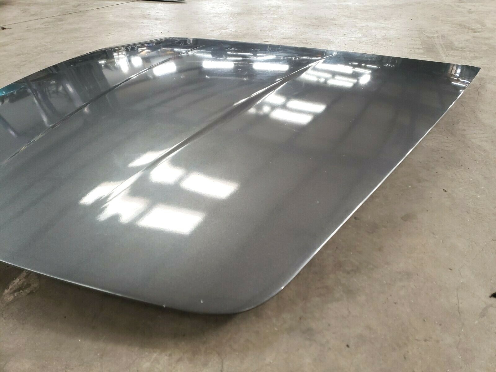 03-08 MASERATI QUATTROPORTE M139 FRONT HOOD BONNET PANEL Grigio Palladio 529 OEM