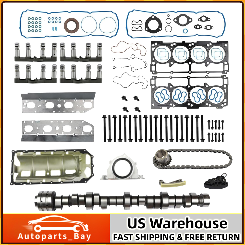MDS Lifters Camshaft Timing Chain Kit for 2009-2015 Dodge Ram 1500 5.7L V8 Hemi