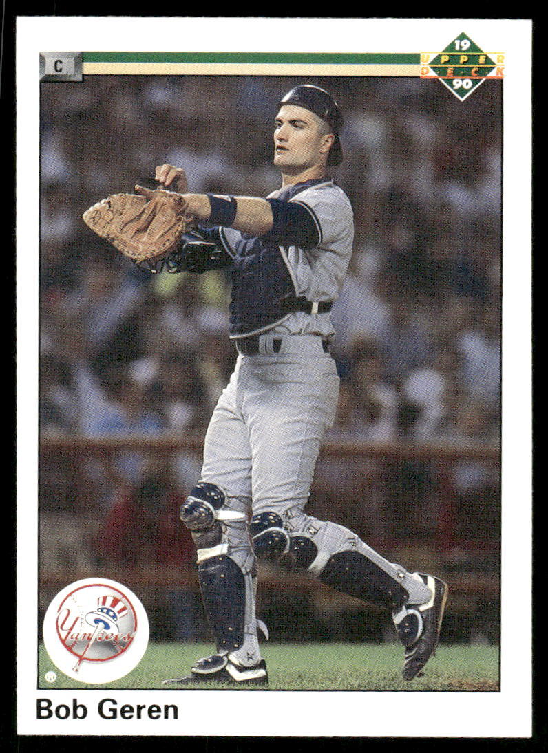 Bob Geren 1990 Upper Deck #608