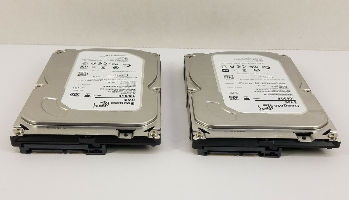 Seagate SV35 1000GB HDD ST1000VX000 2台 Seagate SV35 1000GB HDD ST1000VX000 2台 Lot of 2) Seagate SV35