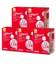 【Bundle of 5】M2 LAB22 Super Collagen Drink Best For Skin FREE Expedited Shipping