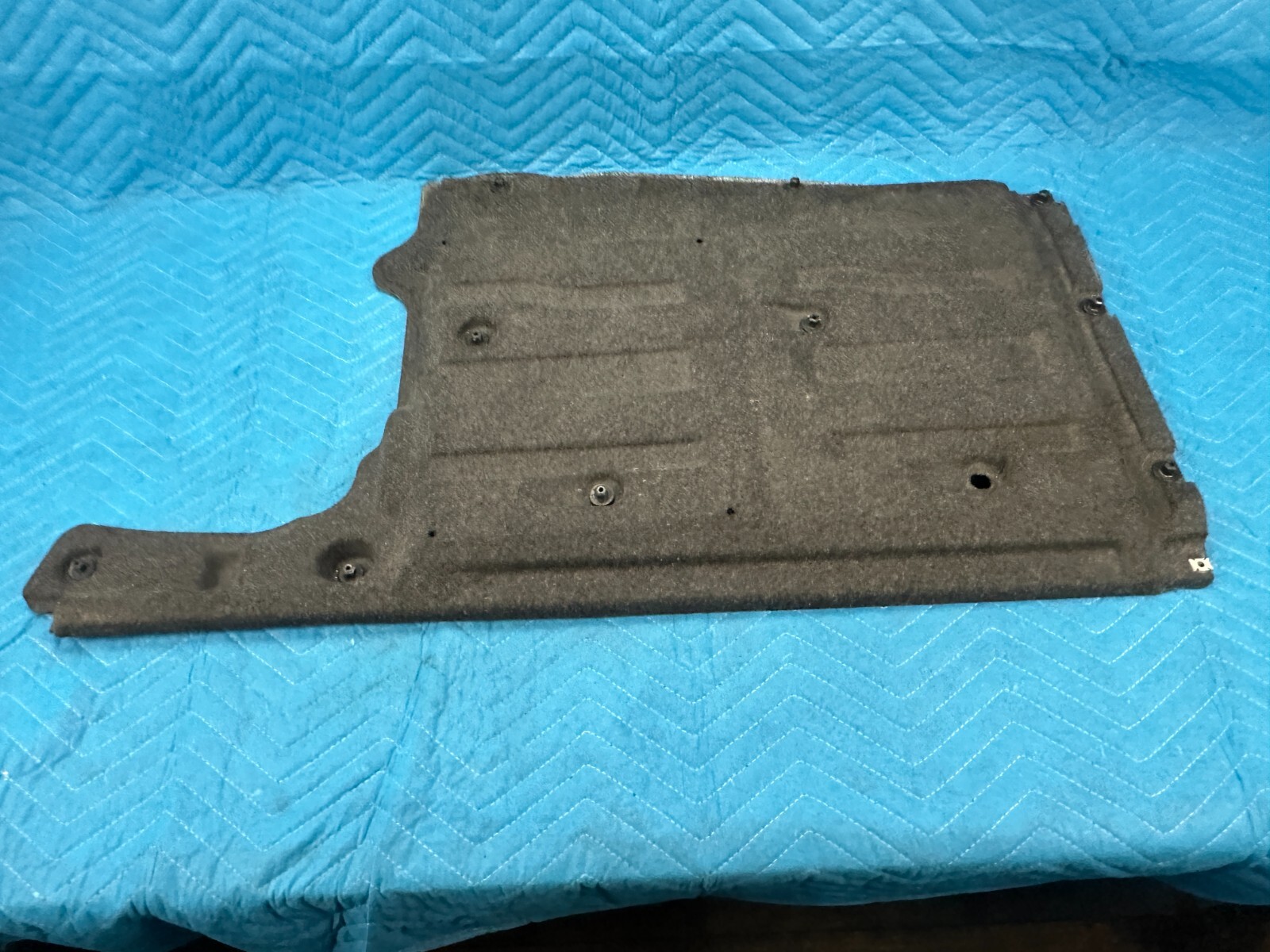 Bentley Flying Spur Rear Under Body Cover Insulator Driver's Side 2006-2012 OEM