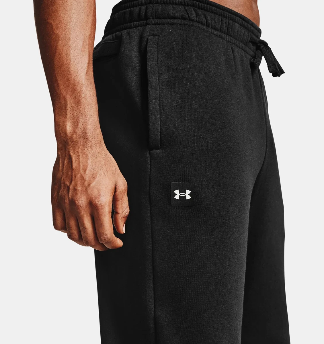 Under Armour Men's UA Rival Fleece Pants 1357129-001 BLK (Size 3XL) NWT  MSRP $60