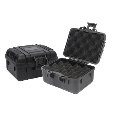 Plastic Small Tool Box Outdoor Waterproof Case Storage Boxes Organizer Hard .YR