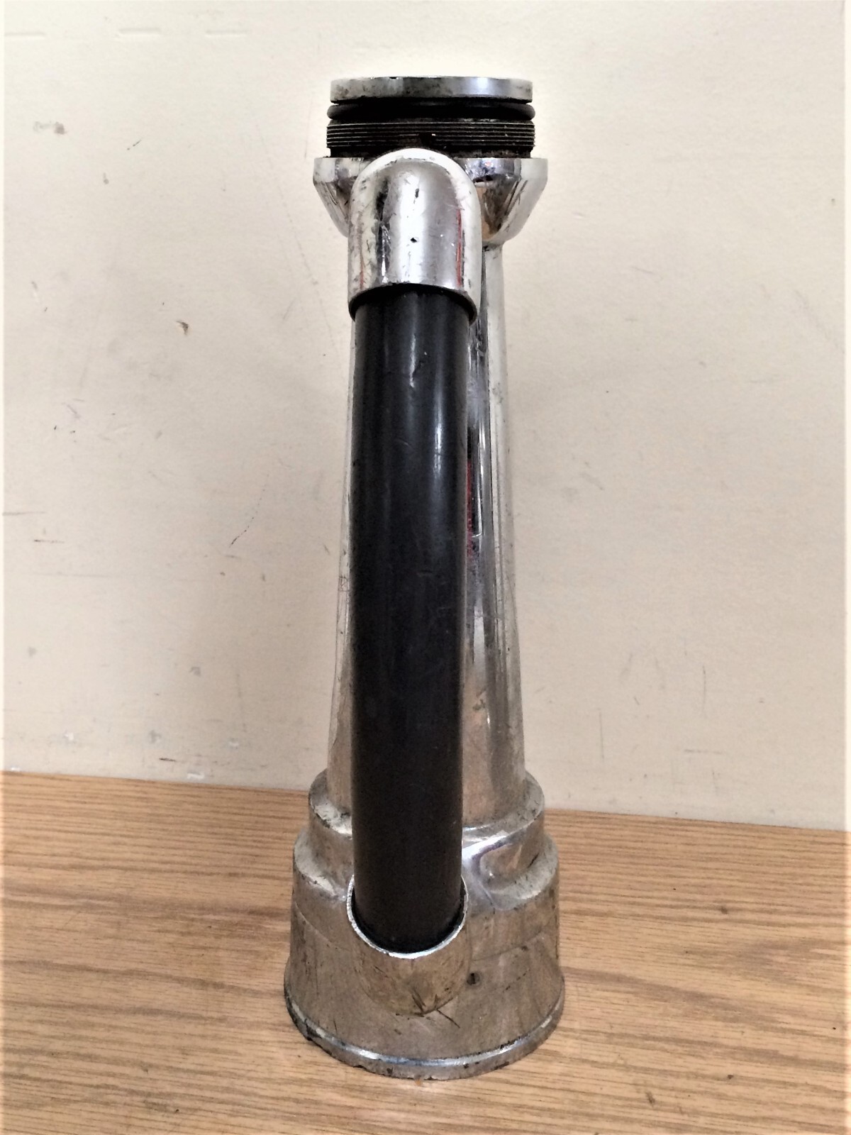 Vintage ELKHART CHROME BRASS FIRE HOSE DUAL HANDLE (NO NOZZLE) 1 eBay