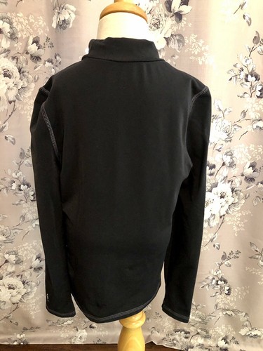 Champion Boys Medium 8-10 Black Compression Shirt Long Sleeve Fleece Mock Neck - Picture 4 of 6
