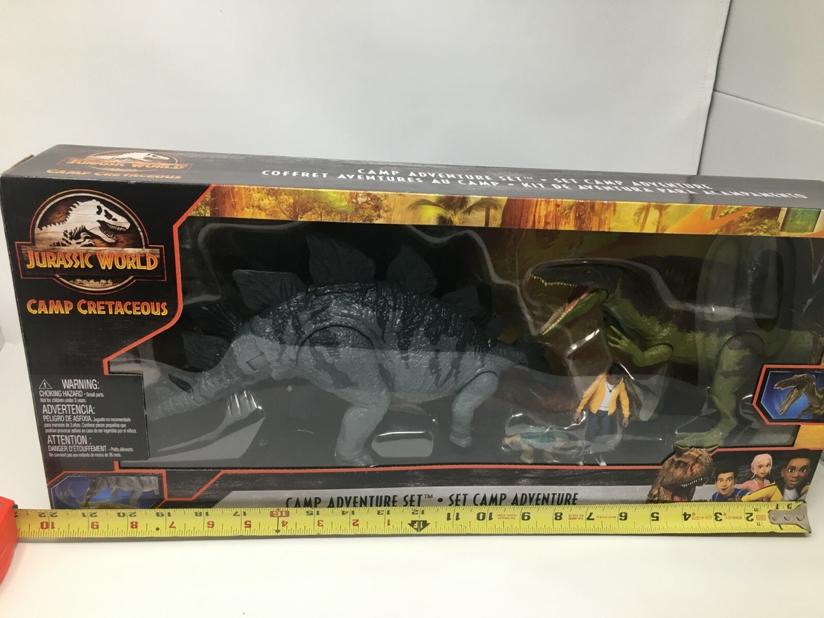 Jurassic World CAMP CRETACEOUS Adventure Set BARYONYX ANKYLOSAURUS