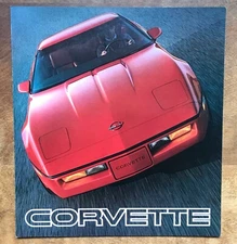 1985 Chevrolet Corvette Factory brochure/literature Chevy