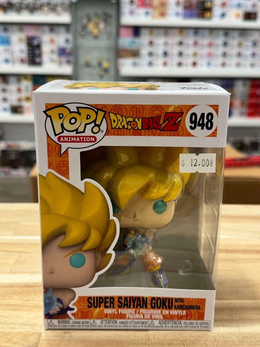 Funko Pop! Dragon Ball Z: Super Saiyan Goku w/ Kamehameha #948 | eBay