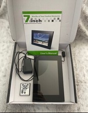 Seven. digital picture frame high impact resolution LCD With Remote Control