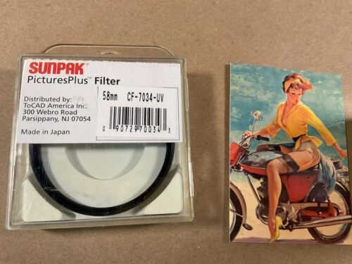 Hoya 58mm Closeup Lens Set - Sunpak 58mm UV Filter - Pro Photography Camera Gear - Picture 3 of 7