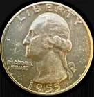 1955 25C Washington Silver Quarter